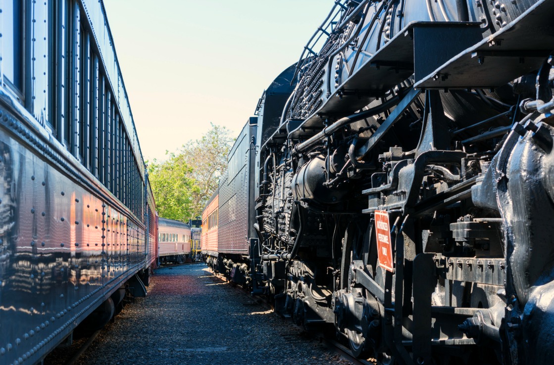 Rail Museum in Sacramento